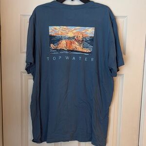 Blue Graphic Men's Shirt